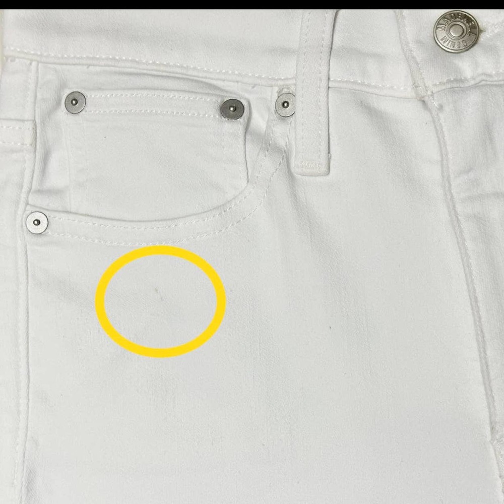 Madewell | NWT Kick Out Crop Jeans Size 24 - Picture 8 of 9